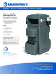 MasonWays® Amenity Waste & Windshield Service Center MasonWays® Amenity Waste & Windshield Service Center