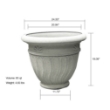 Romano Planter Specsheet