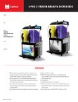 Cratch I-Pro 2 Spec Sheet Cratch I-Pro 2 Spec Sheet