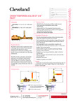 Cleveland Drain Tempering Valve Kit Spec sheet Cleveland Drain Tempering Valve Kit Spec sheet