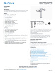 FLUSHOMETER SENSOR ROYAL EXPSD 1.28 GPF spec sheet