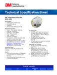 3M N95 Particulate Respirator 8210 Specsheet 3M N95 Particulate Respirator 8210 Specsheet