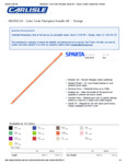 40225EC24 Fiberglass Handle 60_ - Orange