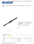 41020 - Sparta® Spectrum® Telescopic Fiberglass Handle 54_ to 8' Long _ 1_ D 