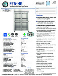 Hoshizaki F2A-HG Spec Sheet