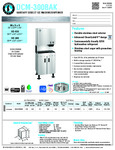 Hoshizaki DCM-300BAK Specsheet