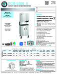 Hoshizaki DCM-500B_K Specsheet