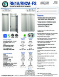 Hoshizaki RN1A-FS Spec Sheet