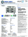 Hoshizaki SR60A-24MD4 Spec Sheet