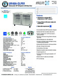 Hoshizaki UR48A-GLP01 Spec Sheet