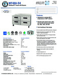 Hoshizaki WF48A-D4 Spec Sheet