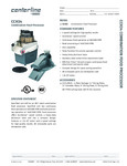 Centerline CCH34 Specsheet