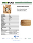 ecoMAX Care Stock Roll Specsheet ecoMAX Care Stock Roll Specsheet