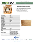 ecoMAX Care Stock Roll Specsheet ecoMAX Care Stock Roll Specsheet