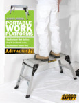 Metaltech Portable Work Platform Specsheet Metaltech Portable Work Platform Specsheet