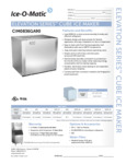 Ice-O-Matic Elevation Series Specsheet
