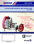 Volano 46088 Slicer Specsheet Volano 46088 Slicer Specsheet