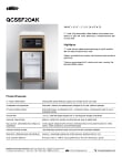 Summit QCSSF2OAK Specsheet