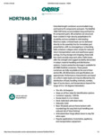 Orbis BulkPak HDR7848-34 Specsheet