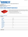 Wesco HeviMover Machine Roller Spec Sheet
