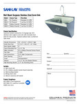 Sani-Lav S80 Specsheet
