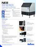 Neo 310 Series Undercounter Ice Machine Spec Sheet Neo 310 Series Undercounter Ice Machine Spec Sheet