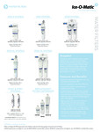 Ice-O-Matic IOMQ-S Single Ice Machine Water Filter Cartridge for IFQ1-S Water Filter System - 0.5 Micron