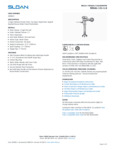 Sloan 3080053 Specsheet Sloan 3080053 Specsheet