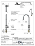 Equip by T&S 5F-1SLX05A Specsheet Equip by T&S 5F-1SLX05A Specsheet