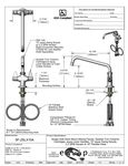 Equip by T&S 5F-2SLX10A Specsheet Equip by T&S 5F-2SLX10A Specsheet