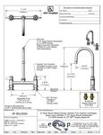 Equip by T&S 5F-8DLS05A Specsheet Equip by T&S 5F-8DLS05A Specsheet