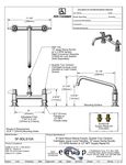 Equip by T&S 5F-8DLS10A Specsheet