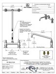 Equip by T&S 5F-8DLS12A Specsheet Equip by T&S 5F-8DLS12A Specsheet