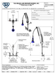 T&S B-0133-CR-B8P Specsheet T&S B-0133-CR-B8P Specsheet