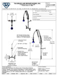 T&S B-0123-CR-B8P Specsheet T&S B-0123-CR-B8P Specsheet