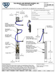 T&S B-1460-SMT-CR Specsheet