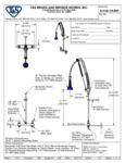 T&S B-5120-CR-B8P Specsheet T&S B-5120-CR-B8P Specsheet