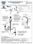 T&S EC-3132-VF05-HG Specsheet T&S EC-3132-VF05-HG Specsheet