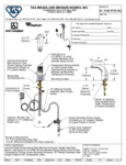 T&S EC-3142-VF05-HG Specsheet T&S EC-3142-VF05-HG Specsheet