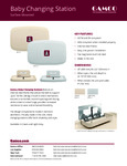 GAMCO Baby Changing Station Specsheet