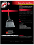 5371102 Libman Rough Surface Broom Spec Sheet 5371102 Libman Rough Surface Broom Spec Sheet
