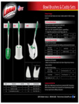 53722 Libman Bowl Brushes Caddy Spec Sheet