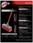 537547 Libman Floor Scrubs Handles Spec Sheet 537547 Libman Floor Scrubs Handles Spec Sheet