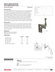 550-mp-series---metal-bend-support-with-plate---spec-sheet 550-mp-series---metal-bend-support-with-plate---spec-sheet