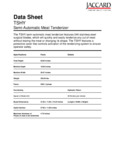 Jaccard TSHY Specsheet