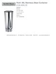 Hamilton Beach 6126-250S-CE Spec Sheet