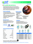 62% Alcohol Hand Sanitizer Gel Brochure