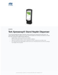 DISP BLACK XPRESSNAP® STAND TOWER NAPKIN TORK