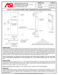 Piatto 6462-41 Recessed Paper Towel Dispenser spec sheet