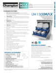 UH130B MAX spec sheet UH130B MAX spec sheet